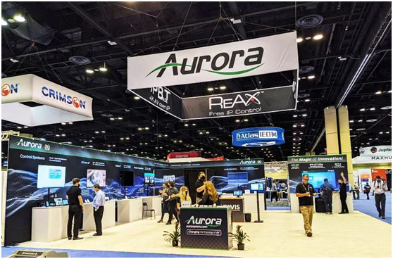 直击InfoComm US 2024 Aurora亚诺拉重磅新品发布，以数字技术服务重构协作边界